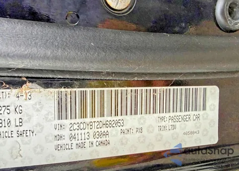 2013 Dodge Challenger R/T z USA, uszkodzony, nr VIN 2C3CDYBT2DH682053